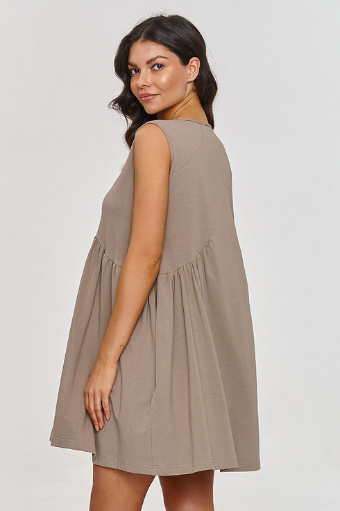 Robe de jour model 209571 Makadamia